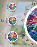 Acrylic Jigsaw Puzzle Suncatcher - Golden Tide