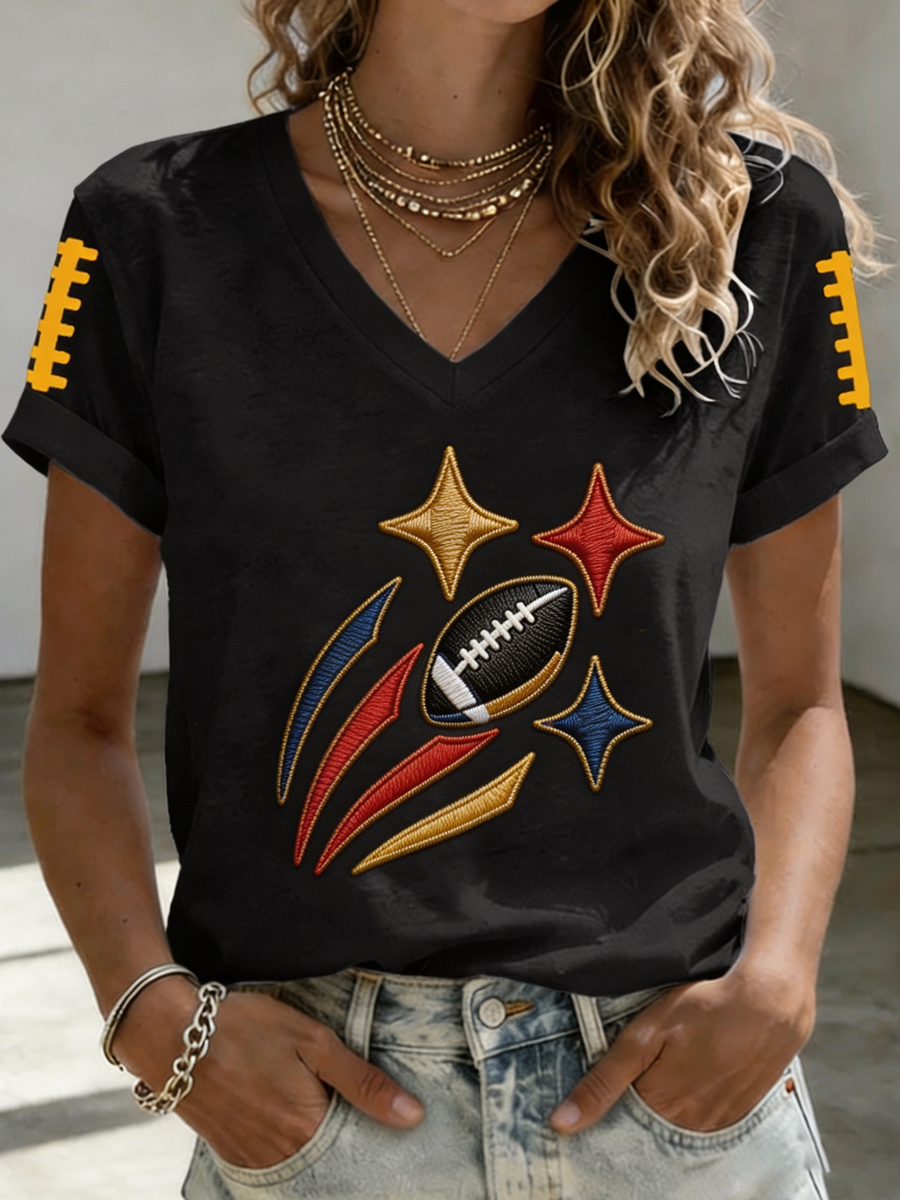 Women'S  Football Fan T-Shirt