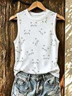 Women'S Cat Print Tank Top