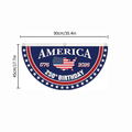 🗽USA 250th Anniversary Flag Half Round Banner🦅