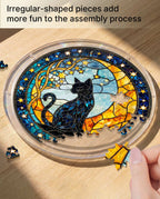 Acrylic Jigsaw Puzzle Suncatcher - Selene鈥檚 Cat
