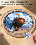 Acrylic Jigsaw Puzzle Suncatcher - Wings of Freedom