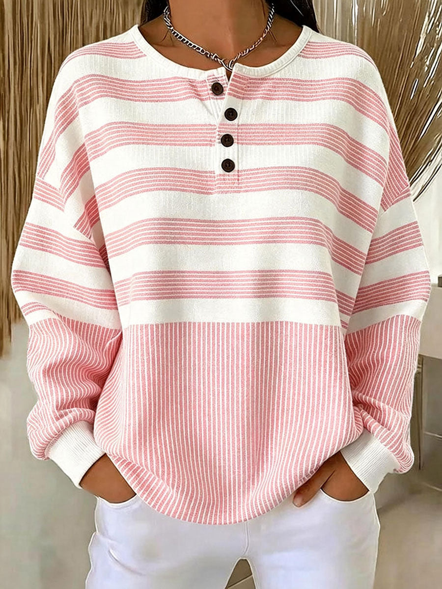 Women'S Casual Printed Sweatshirt