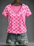 Women'S Fight Cancer In Every Color Print Short-Sleeve T-Shirt
