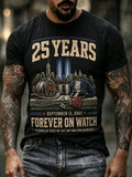 Men's 9.11 Never Forget Printed T-shirt