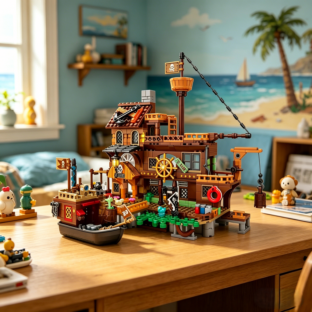 Island Pier Adventure Building Set
