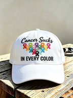Unisex Cancer Awareness Casual Hat