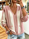 Women'S Casual Solid Color Cardigan