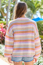 Marissa Multi Striped Cardigan FINAL SALE