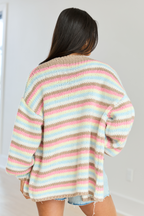 Hayden Striped Cardigan FINAL SALE