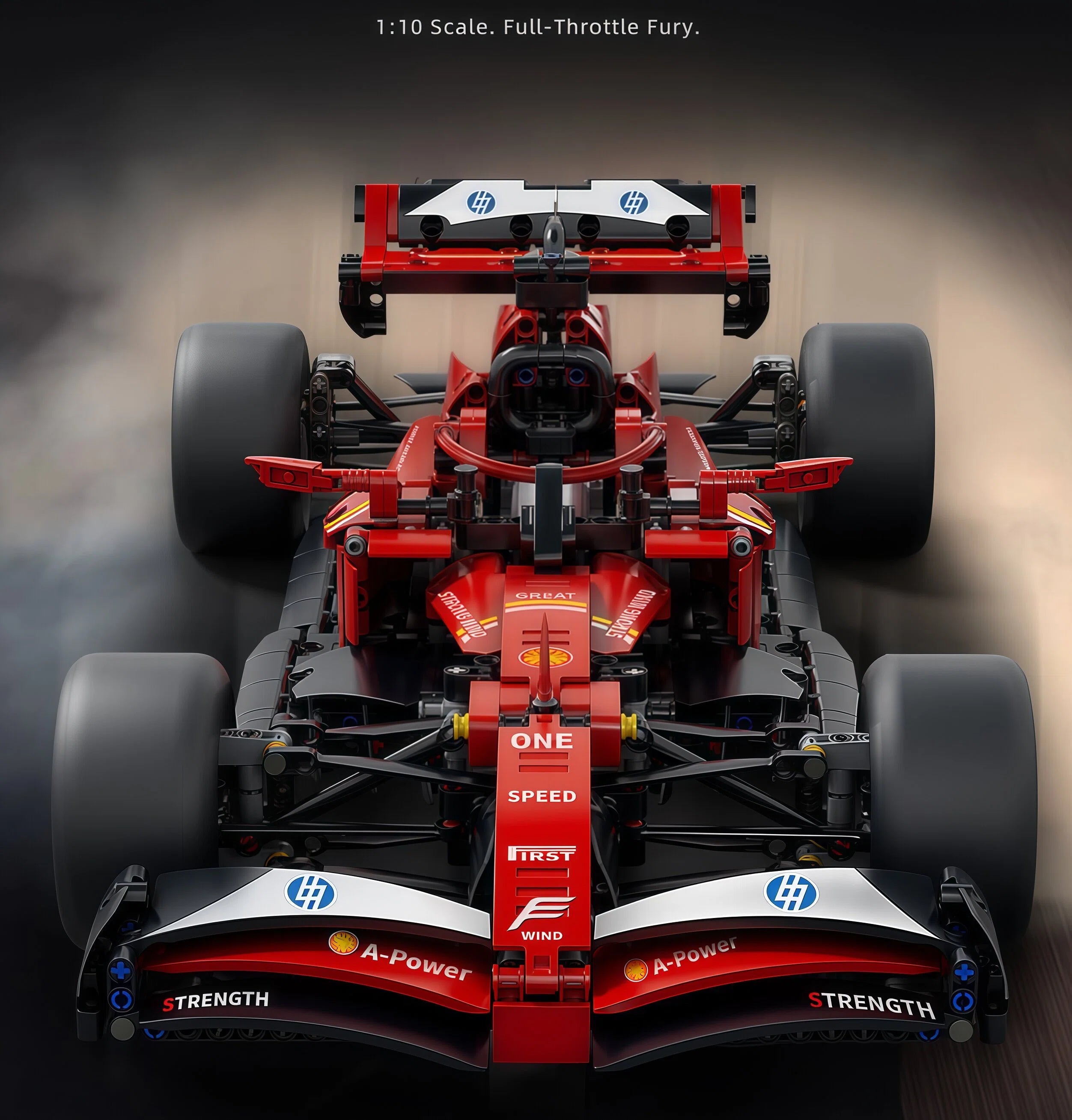 Brick Formula F1 Racer – Speed, Power & Precision in Every Piece（1:10）