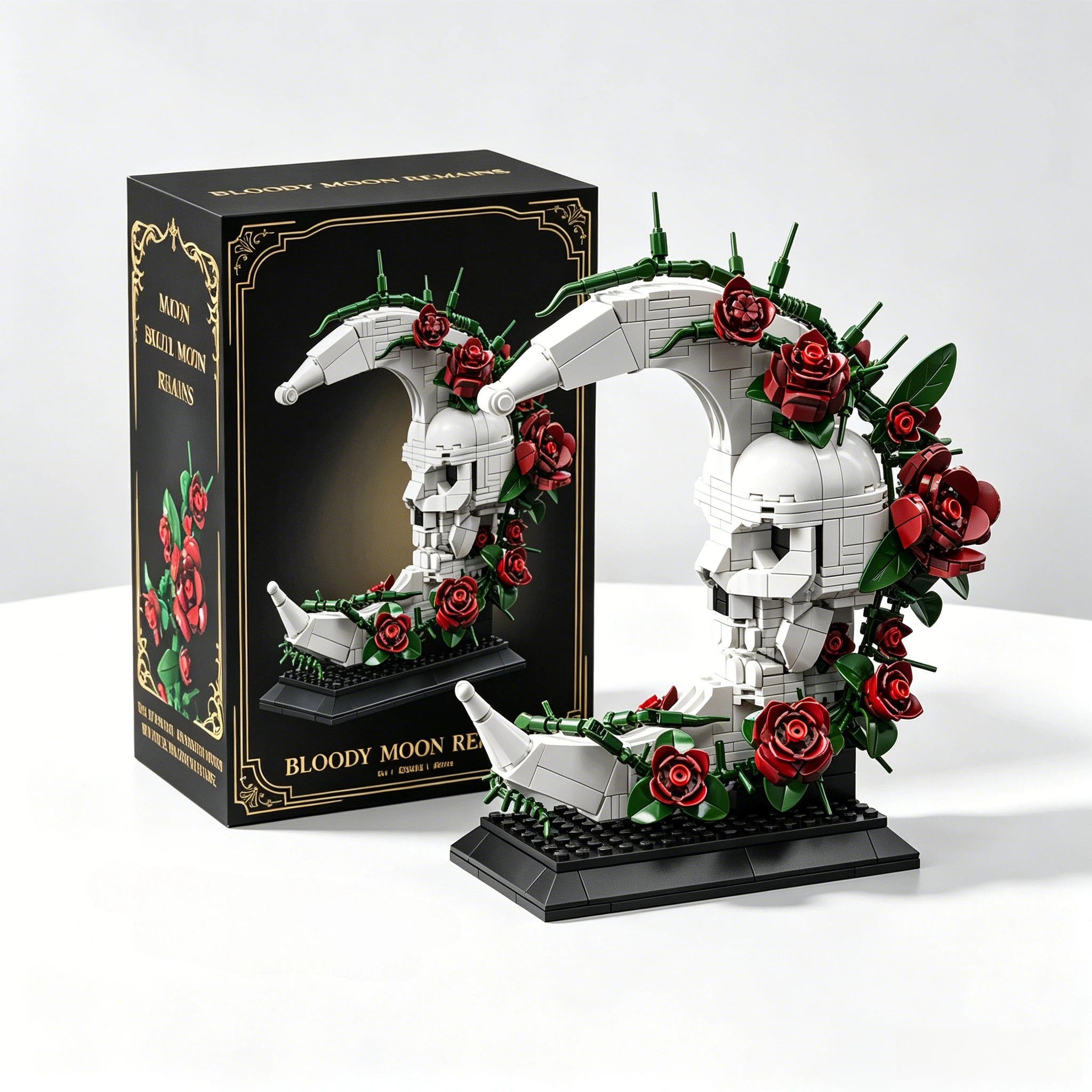 🌹🖤Gothic Relics Collection Building Block Set – 2026 Limited Edition