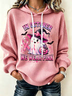 Women'S Casual Ghost Style Hoodie