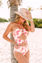 Sunshine Sweetheart In Tori Patch One Piece Swimsuit FINAL SALE