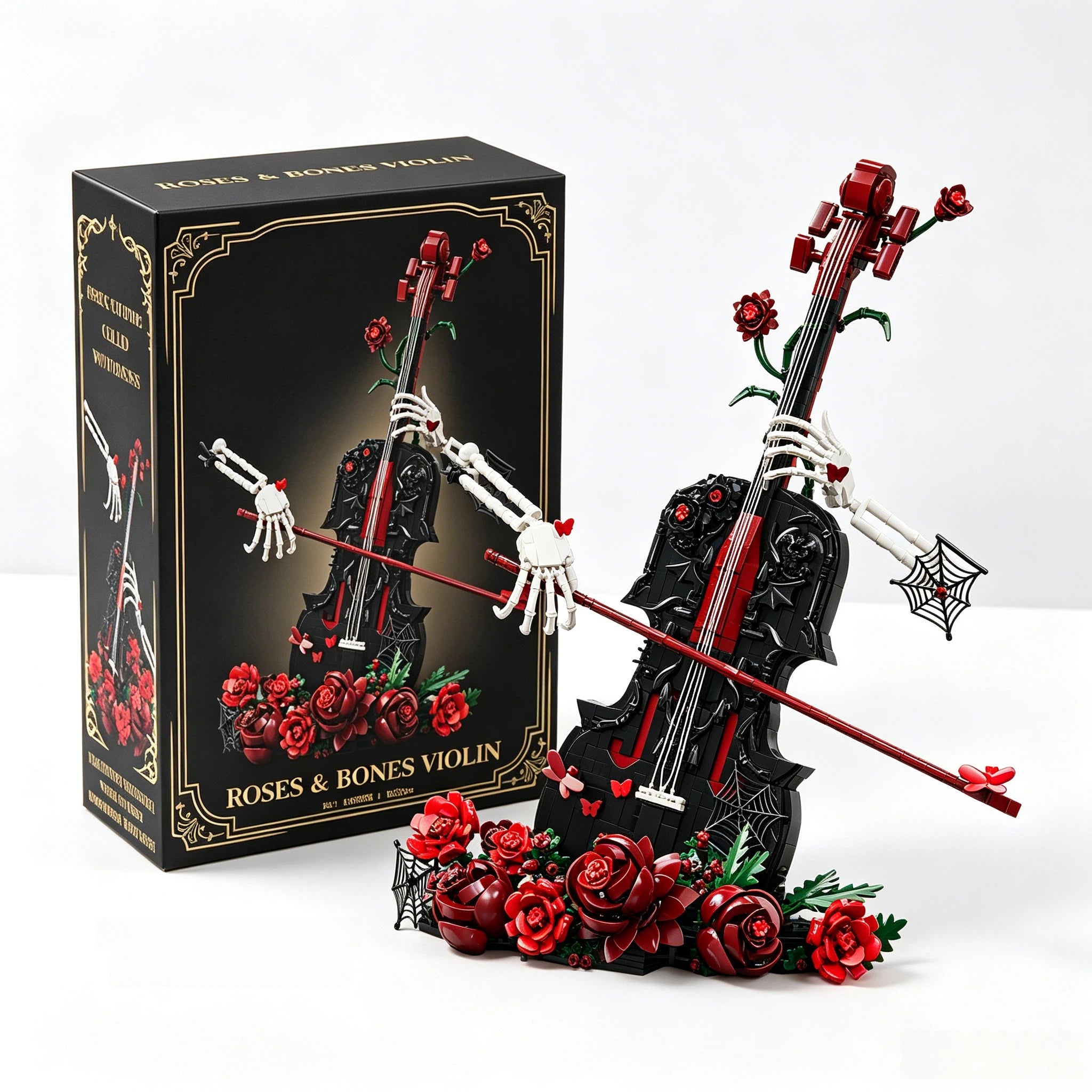 🌹🖤Gothic Relics Collection Building Block Set – 2026 Limited Edition