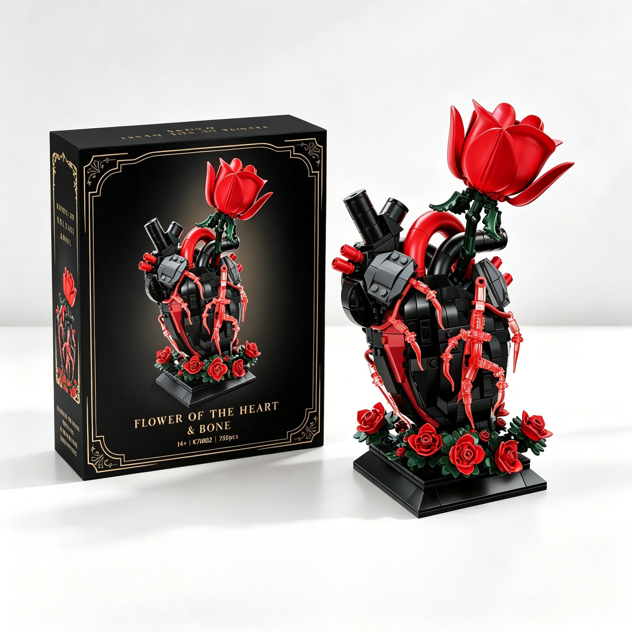 🌹🖤Gothic Relics Collection Building Block Set – 2026 Limited Edition