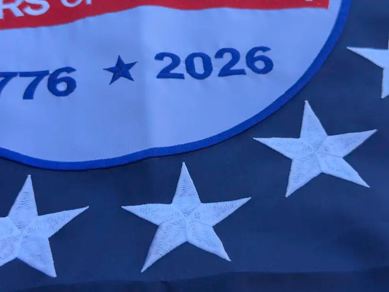 Last Day 49% OFF🔥Handmade 250th Anniversary USA Commemorative Flag (3x5 Ft)