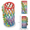 🌈💐Rainbow Bloom Brick Vase – Creative Home Decor Build