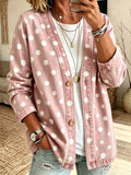 Women'S Printed Casual Cardigan
