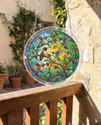 Acrylic Jigsaw Puzzle Suncatcher - Emerald Forest Prism