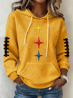 Women's Football Print Sweatshirt