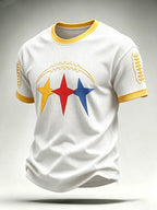Men'S Football Fan Waffle T-Shirt