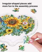 Acrylic Jigsaw Puzzle Suncatcher - The Heart's Wilderness