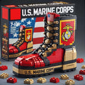 U.S. Military 250th Anniversary Commemorative Building Blocks