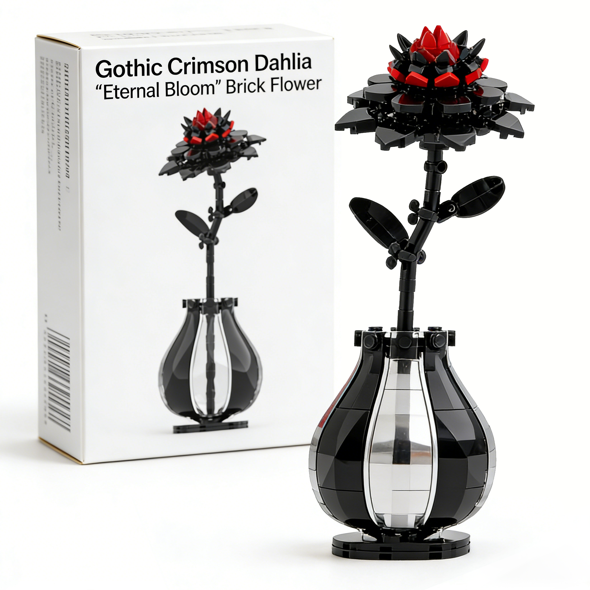 🌹🖤Midnight Rose – 2026 Gothic Limited Edition Brick Set