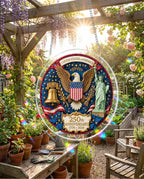 Acrylic Jigsaw Puzzle Suncatcher - Glory of America