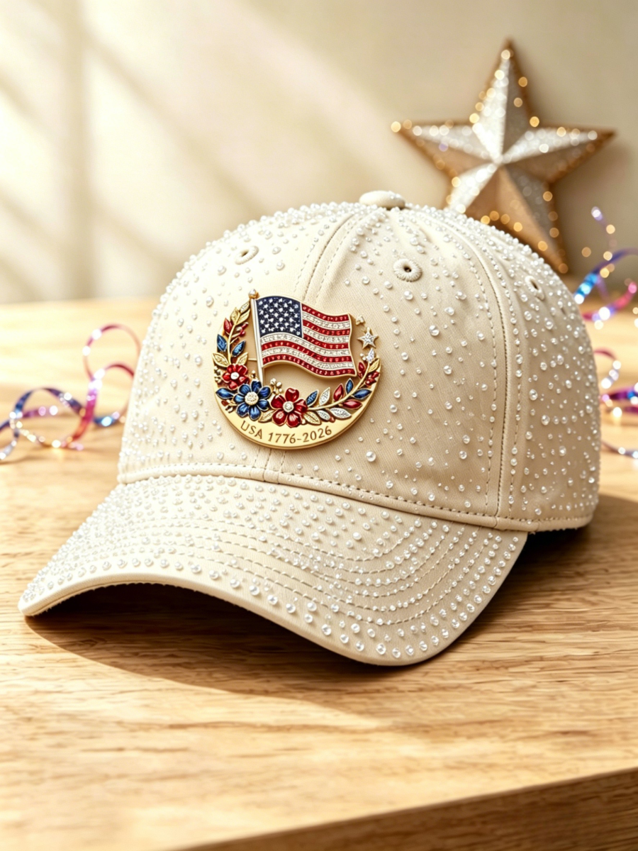 Women's 250th Anniversary Diamond Pearl Baseball Hat