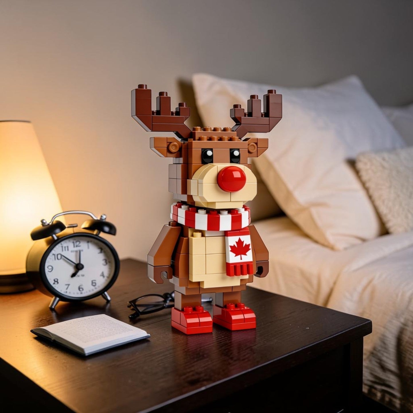 🦫🦌Canada Day Icon Duo: Moose & Beaver Building Blocks Set