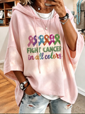Women'S Casual Loose Hooded Sweatshirt