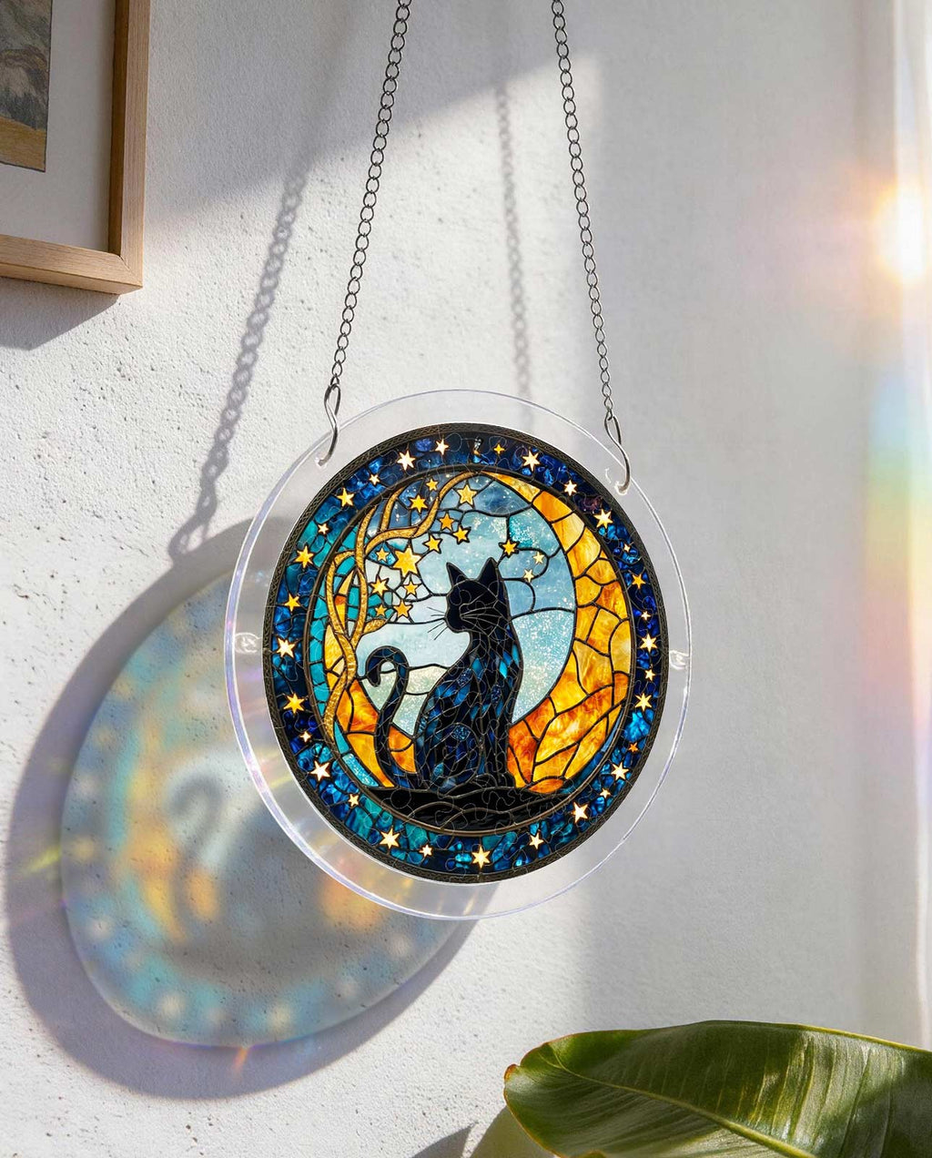 Acrylic Jigsaw Puzzle Suncatcher - Selene鈥檚 Cat
