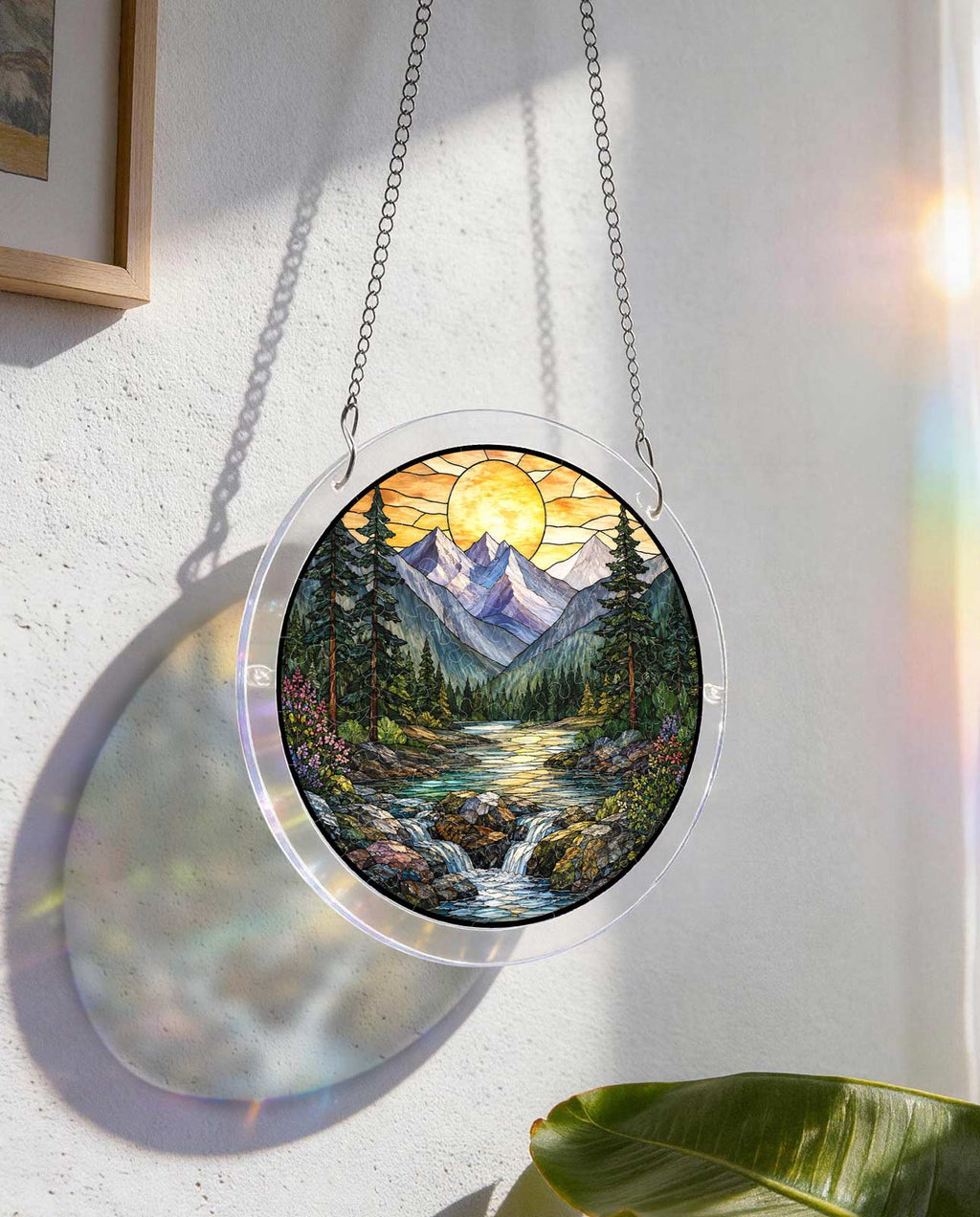 Acrylic Jigsaw Puzzle Suncatcher - Golden Valley