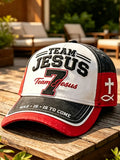 Unisex faith contrasting hat