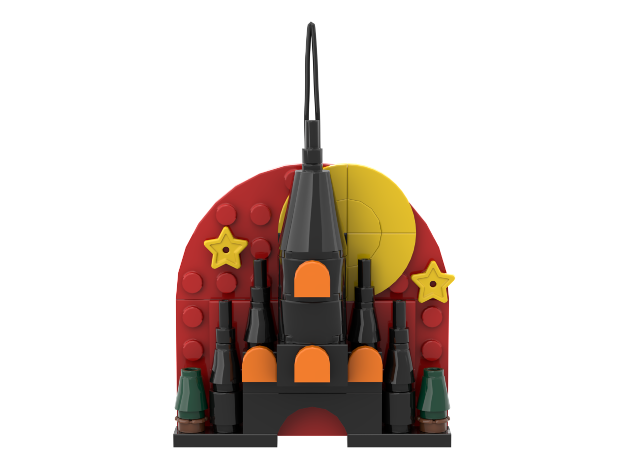 Buildable Halloween Fun – Brick Magnet & Hanging Set