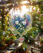 Acrylic Jigsaw Puzzle Suncatcher - Secret Words of Spring