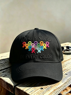 Unisex Cancer Awareness Casual Hat