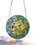 Acrylic Jigsaw Puzzle Suncatcher - Emerald Forest Prism