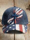 Unisex 250th anniversary Printed Washed Hat