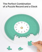 DIY Acrylic Puzzle Clock Kit - Fresh Green