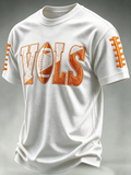 Men'S Football Print Waffle T-Shirt