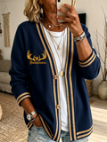 Women's Football Fan Cardigan