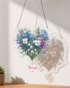 Acrylic Jigsaw Puzzle Suncatcher - Secret Words of Spring