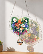 Acrylic Jigsaw Puzzle Suncatcher - Heatwave Bloom