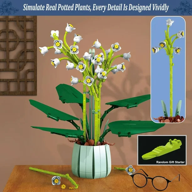 DIY Flower Building Kit--Lily of The Valley