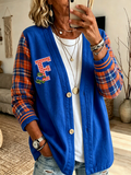 Women'S University Football Fan Cardigan