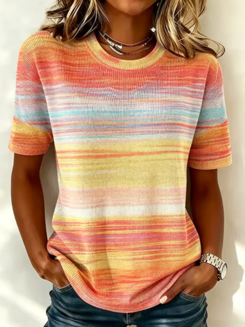 Women's Gradient Print T-shirt