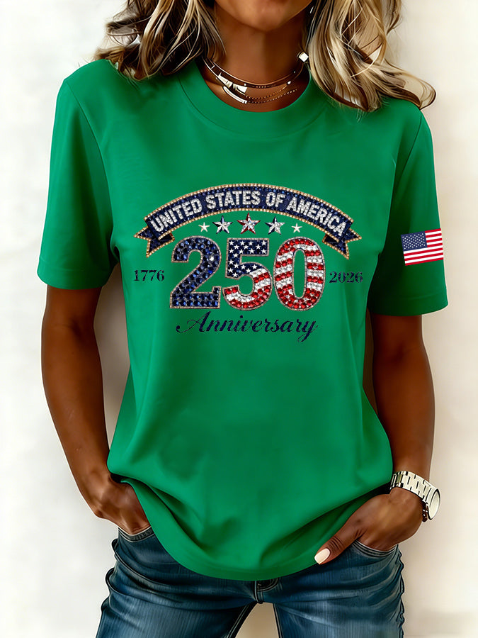 Women'S USA 250th Anniversary T-Shirt